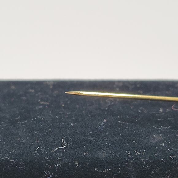 Vintage Cherub Coat Pins Lot of 3 Angel Cupid and FloralGold Tone Rhinestones - Picture 15 of 16